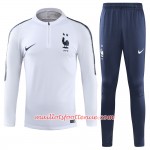 France 2 Stars Ensemble Sweat d'entrainement Blanc 2018